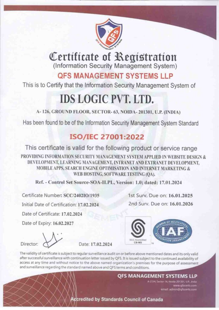 ISO-Certificate27001